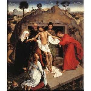   26x30 Streched Canvas Art by Weyden, Rogier van der