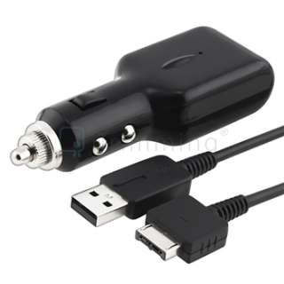 For Sony PSVita PS Vita PSV Car Charger Adapter With USB Cable Cord 
