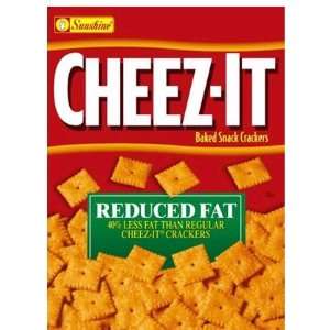 Cheez Its Reduced Fat, 7.50 oz (Pack of 12):  Grocery 