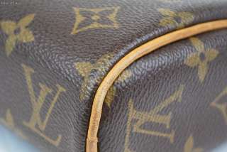 LOUIS VUITTON LV Monogram Sonatine Hand bag Purse Authentic  