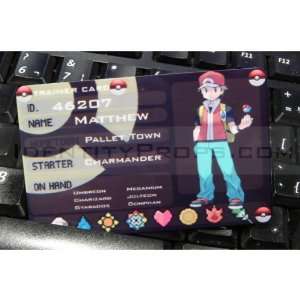  Pokemon Trainer ID Card Badge