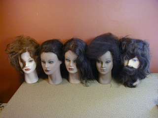 CLIC Real Hair Cosmetology Mannequin Head Male Female  