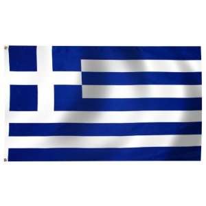  Greece Flag 3X5 Foot E Poly Patio, Lawn & Garden