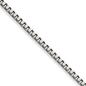  20in Stainless Steel Box Chain 4.0mm: Jewelry