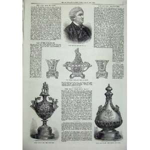   1874 Sir Charles Fox Ascot Race Plate Cup QueenS Vase