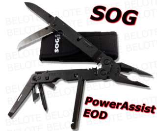 SOG PowerAssist EOD Multi Tool w/ Sheath B67 N  