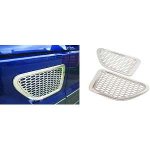 New! Land Rover Range Rover Sport Side Vent Covers   Stainless, Mesh 