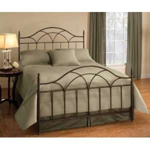  Hillsdale Furniture 1473BFR Aria Bed, Brown Rust