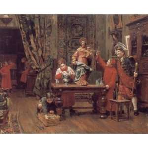   Choirboys in the Sacristy, By ChocarneMoreau Paul Charles  Home