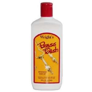  Weiman Products Llc 8Oz Brass Cleaner 345 Metal Cleaner 