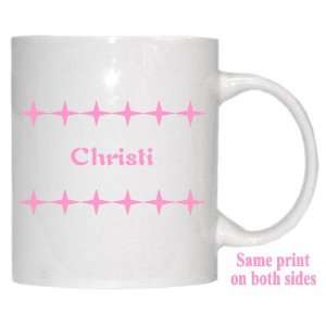  Personalized Name Gift   Christi Mug 