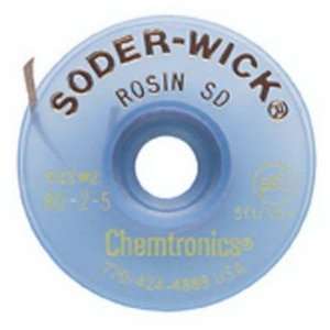  Chemtronics Soder Wick, Sz 2, Rosin SD, .060 W X 5 