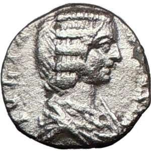  JULIA DOMNA 197AD RARE Silver Authentic Ancient Roman Coin 