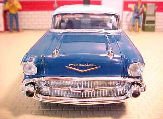 1957 Chevrolet BelAir Larkspur Blue/Harbor Blue 2DHT  