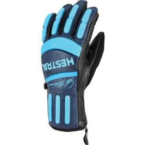  Hestra Seth Morrison Pro Glove Navy/Turquoise, 10 Sports 