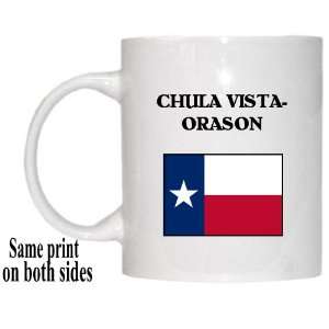  US State Flag   CHULA VISTA ORASON, Texas (TX) Mug 