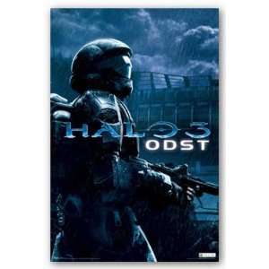  (22x34) Halo 3ODST (Soldier in Rain) Video Game Poster 