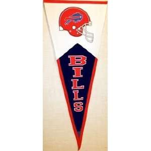  Buffalo Bills 40.5x17.5 Classic Wool Pennant: Sports 