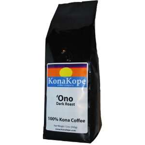 Ono Dark Roast, 100% Kona Coffee  Grocery & Gourmet Food