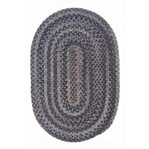  Wool Casual Area Rug Carpet Graphite 2 x 10 Runner Reversible 100 