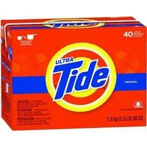 Tide Detergent, Ultra, Original Scent, 56 oz.