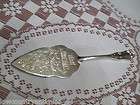 Merry Christmas Holiday Silverplate Silver Plated Pie Cake Server
