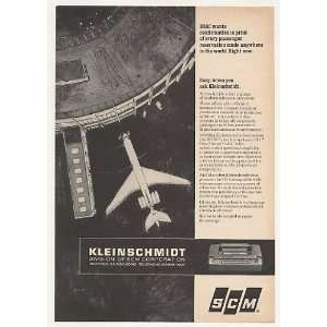   British Airways Kleinschmidt Data Printer Print Ad
