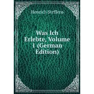  Anthopologie, Volume 1 (German Edition) Henrich Steffens Books