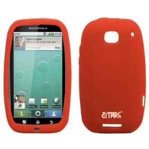 EMPIRE Red Silicone Skin Cover Case for AT&T Motorola 