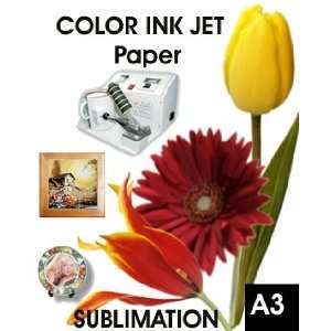  Sublimation Heat Transfer Paper for Dye Sublimation Ink Printing A3 