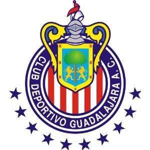  Club Guadalajara Team Soccer Decal 5x4 in Sports 