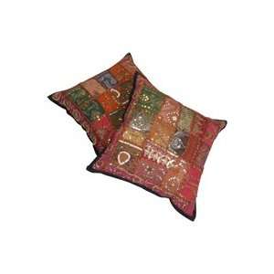  Handmade Sitara Indian Decorative Pillow