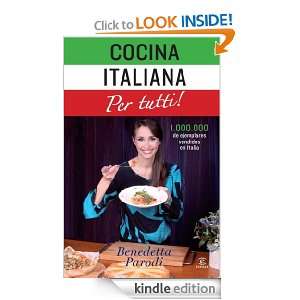 Cocina italiana per tutti (Spanish Edition) Parodi Benedetta, Lucía 