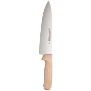  Sani Safe S145 8T PCP 8 Cooks Knife with Tan Polypropylene Handle 