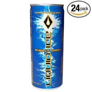  Liquid Ice Energy Drink Regular, 8.3 Ounce Cans (Pack of 