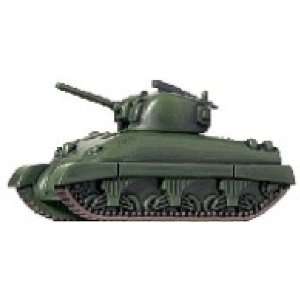  Axis and Allies Miniatures M4A1 Sherman # 21   Base Set 