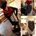 Korea Women Hollow Sweater Shawl Shrug Jacket Knitwear 