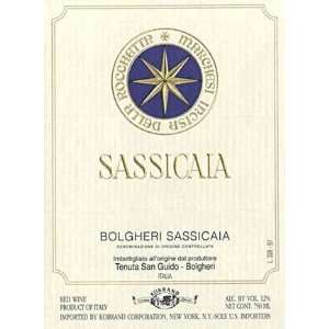  Tenuta San Guido Sassicaia 2003 Grocery & Gourmet Food