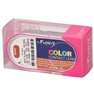   Brown Tri Tone Colored Contact Lenses   Pair: Health & Personal Care