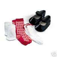 American Girl MOLLYS SHOES AND SOCKS NEW  