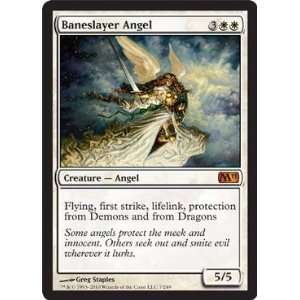   : the Gathering   Baneslayer Angel   Magic 2011   Foil: Toys & Games