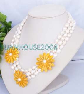 Fashion 18 20 White FW Pearl Necklace  