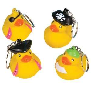  Pirate Ducky Key Chains (2 dz) Toys & Games