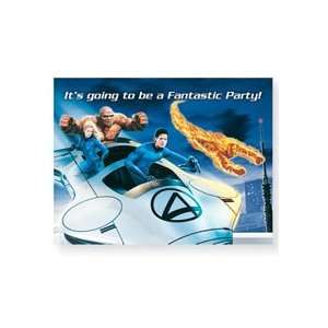  Fantastic Four Invitations Toys & Games