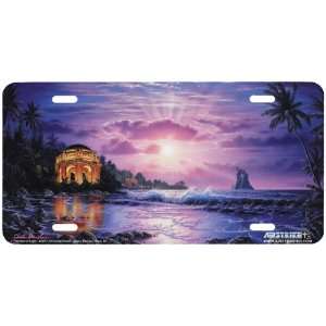4022 Temple of Light License Plate Car Auto Novelty Front Tag by 