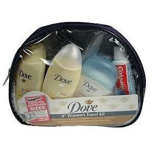  Dove Vinyl Cosmetic Travel Bag 5 Pc Health & Personal 