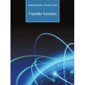  Transfer function Ronald Cohn Jesse Russell Books
