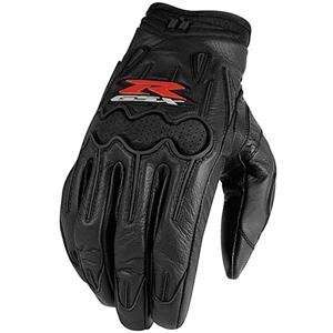  Icon ARC Suzuki Gloves   Small/Black Automotive