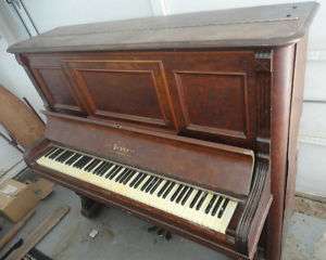 PEASE PIANO COMPANY   NEW YORK UPRIGHT PIANO 1800s?  