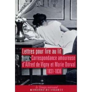   ; 1831 1838 (9782715230279) Alfred De;Dorval, Marie Vigny Books